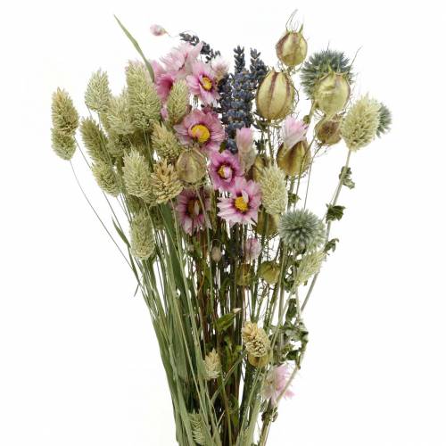 Floristik24 Wild grasboeket met strobloemen droogbloemen 70g