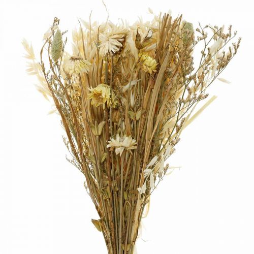 Droogbloemen boeket naturel 45cm Droogbloemen boeket naturel 45cm