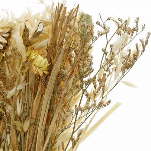 Droogbloemen boeket naturel 45cm