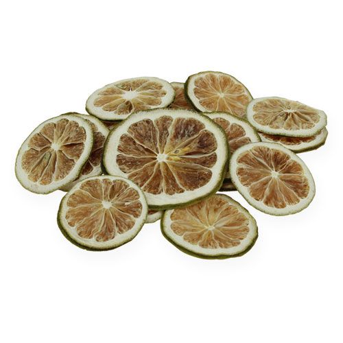 Floristik24 Limoenschijfjes groen 500g limoenschijfjes