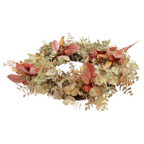 Floristik24 Deurkrans eucalyptus eucalyptuskrans kunstdecoratie Ø55cm