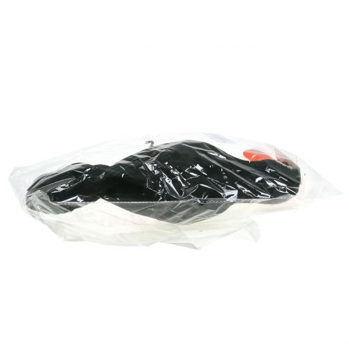Floristik24 Deco toekan met veren zwart L37cm