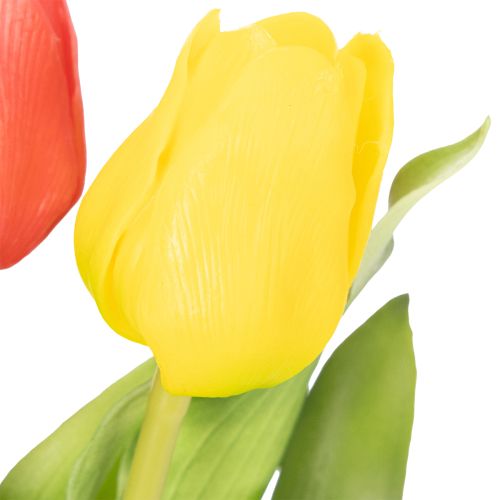 Artikel Kunstmatige tulpen, rustieke lentedecoratie voor elke tafelvaas, 30 cm, 7 stuks