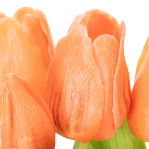 Artikel Kunstmatige tulpen voor lentedecoratie, woonkamer en keuken, met een levensechte uitstraling, 30 cm, 7 stuks