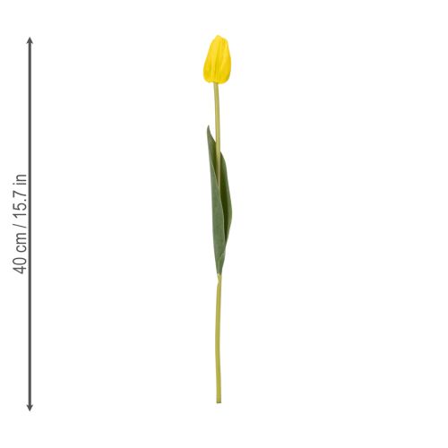 Artikel Kunstmatige tulpen voor een realistische lentedecoratie in de woonkamer of op kantoor, 40 cm, 7 stuks