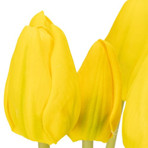 Artikel Kunstmatige tulpen voor een realistische lentedecoratie in de woonkamer of op kantoor, 40 cm, 7 stuks