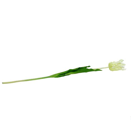 Floristik24 Tulp kunstwit 70cm