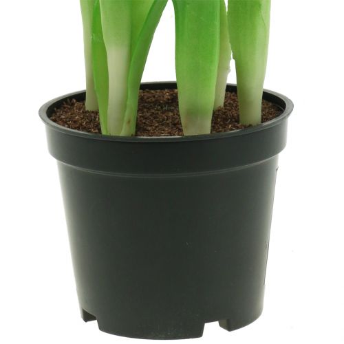 Artikel Kunstbloemen in Pot Kunsttulpen Roze Geel 22,5cm