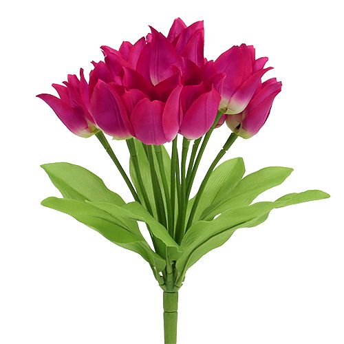 Floristik24 Tulpenstruik roze L 30cm