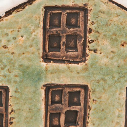 Artikel Plantenbak Keramiek Huis Advent Mintwit 10×10×12cm