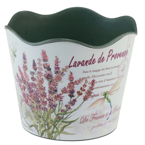 Artikel Plantenbak kunststof lavendel bloempot Ø13,5cm H12cm