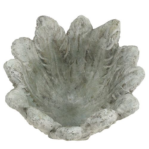 Floristik24 Bloempot met lentemotief grijs Ø17cm H14cm 1st