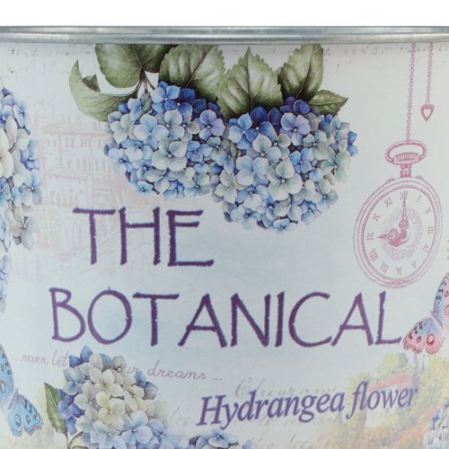 Artikel Hortensia plantenbak metalen bloempot Ø21cm H18cm