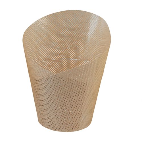 Artikel Plantenbakpapier geweven vanille, oranje, roze Ø7cm H13cm 12 st