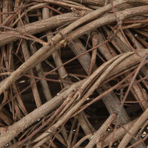 Artikel Iepenkrans decoratieve krans natuurlijk bruin Ø23–25cm H6,5cm 2st