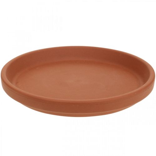 Floristik24 Onderzetter terracotta klei, keramiek schaal Ø17.5cm