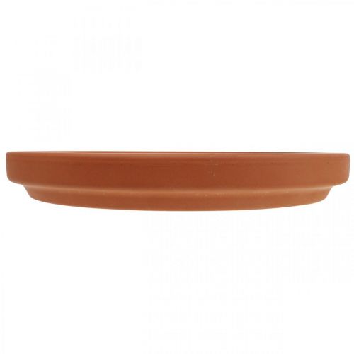 Artikel Onderzetter terracotta klei, keramiek schaal Ø17.5cm