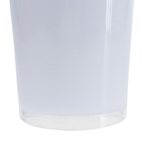 Artikel Vaas “Fizzy” Ø13,5cm H20,5cm wit 1 st