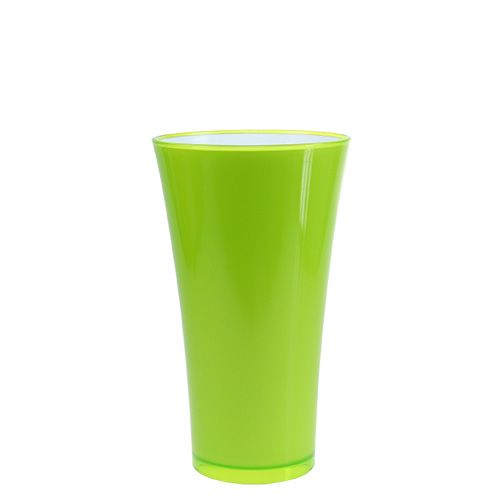 Artikel Vaas &quot;Fizzy&quot; Ø16cm H27cm Appelgroen 1 st