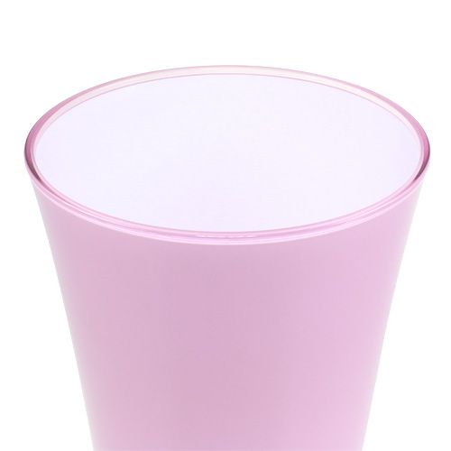 Artikel Vaas "Fizzy" Ø20cm H35cm Paars 1 st