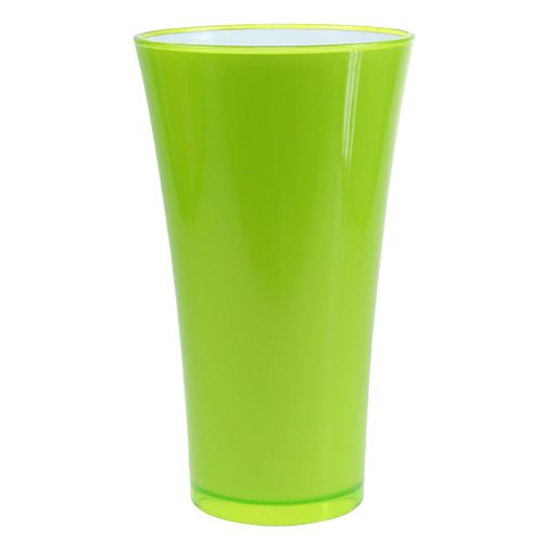 Vaas “Fizzy” Ø28,5cm H45cm appelgroen 1 st