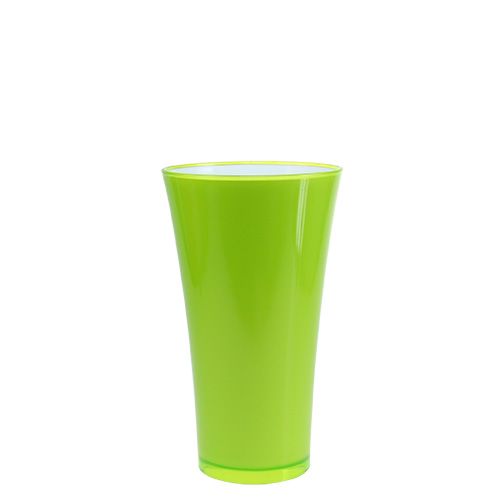 Vaas “Fizzy” Ø14,6cm H21cm appelgroen 1 st