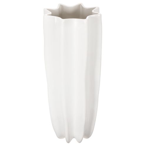 Bloemenvaas met ribbels, moderne decoratieve vaas, 38 cm kopen | Floristik24.nl
