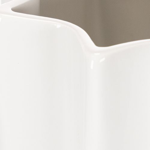 Bloemenvaas met ribbels, moderne decoratieve vaas, 38 cm | Floristik24.nl