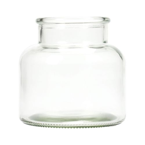 Floristik24 Minivazen glasdecoratie retro glazen vazen Ø12cm H12cm 6 st