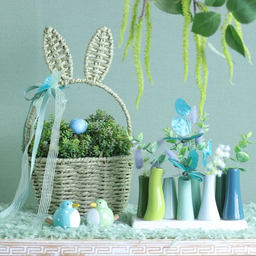 Artikel Mini decoratieve vaasjesset, creatieve woondecoratie, 18 cm