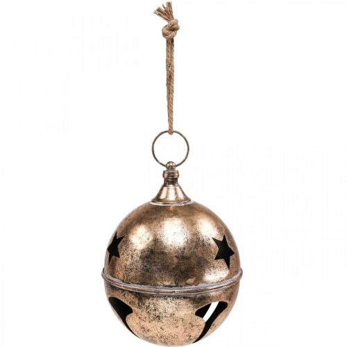 Artikel Vintage decoratieve bal kerstbel klem XXL Ø25cm