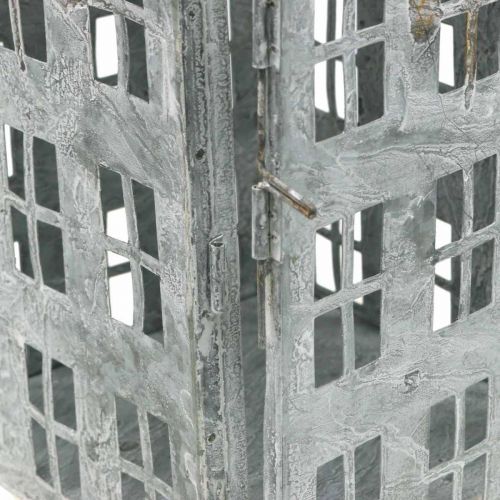 Artikel Vintage decoratieve lantaarn metalen lichthuis Shabby Chic H41,5cm