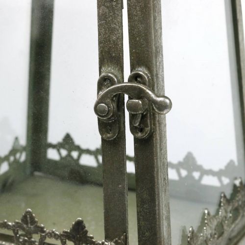 Artikel Vintage decoratieve lantaarn metalen lantaarn tuinlantaarn H33cm