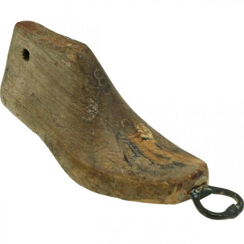 Floristik24 Vintage decoratie, schoen met flesopener, schoenleest decoratie L15–23cm