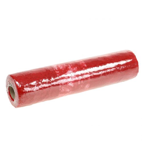 Floristik24 Tafellint rood fleece 30cmx25m
