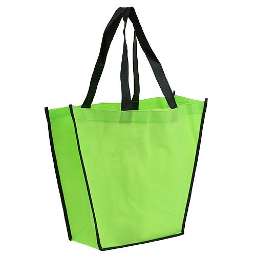 Floristik24 Fleece tas groen 38cm x 32cm 1p