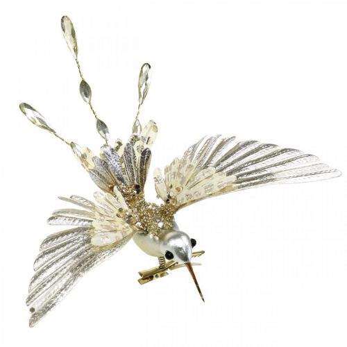 Kolibrie, kerstboomversieringen, decoratieve vogel, kerstversieringen L20cm B20cm