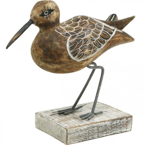 Artikel Houten Vogel Sculptuur Badkamer Decor Watervogel H22cm