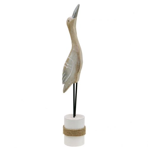 Floristik24 Houten vogel sculptuur H40cm