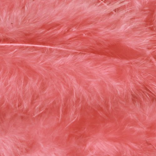 Artikel Vogelveren ambachtelijke veren in roze lente Pasen 20g