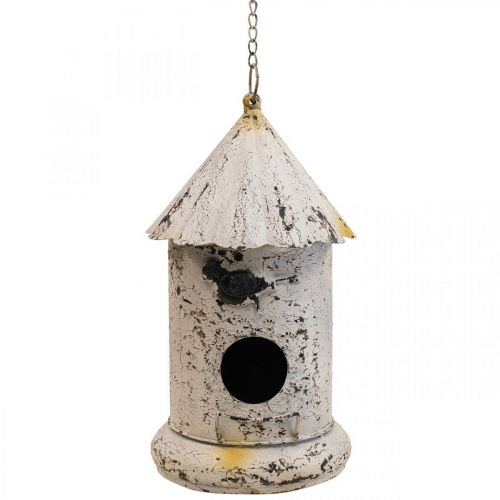 Floristik24 Decoratief vogelhuisje, hangende decoratie tuindecoratie metaal H36cm