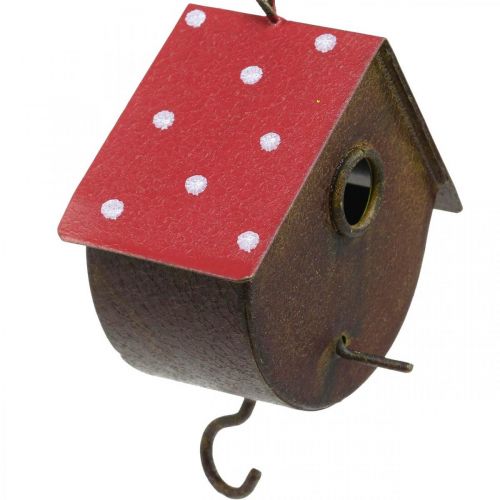 Artikel Decoratieve nestkast, vogelhuisje om op te hangen, L34–37cm 3st