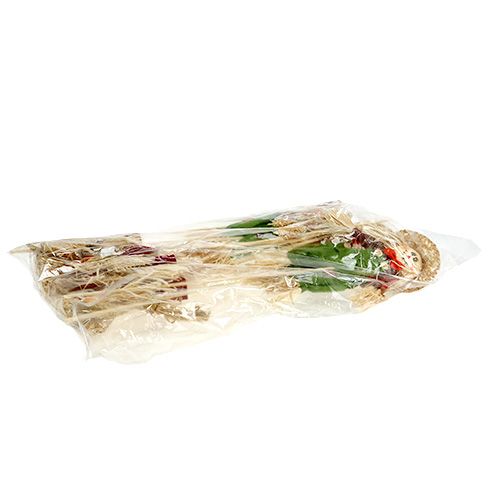 Floristik24 Decoratieve vogelverschrikker 26 cm geassorteerde kleuren L51cm 8st