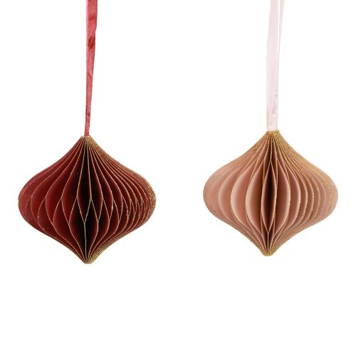 Artikel Honingraatbolletjes honingraatbolletjes ui roze wijnrood Ø8cm 4 st