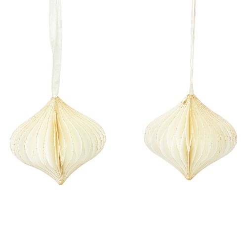 Honingraatbolletjes honingraatbolletjes ui witgoud Ø8cm 4 st