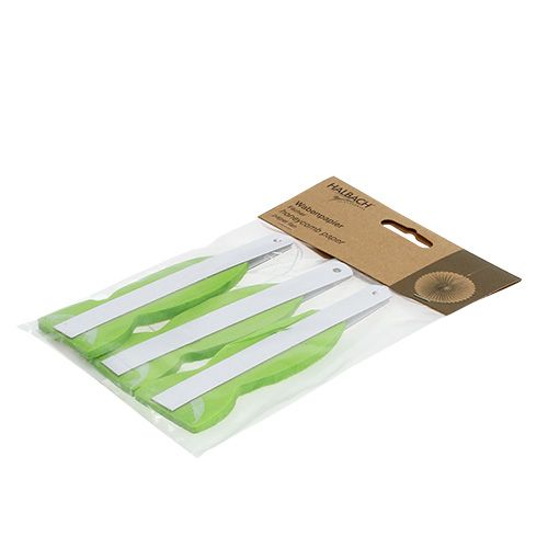 Floristik24 Honingraat papier bloem groen Ø20cm 3st