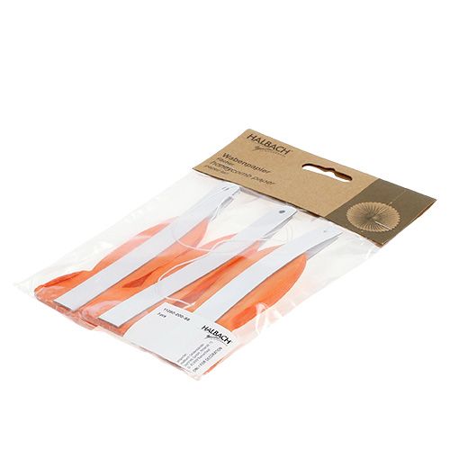 Floristik24 Honingraat papieren bloem oranje Ø20cm 3st