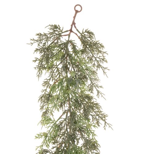 Kunstmatige jeneverbesslinger, kerstdecoratie voor tafel of raam, 185 cm