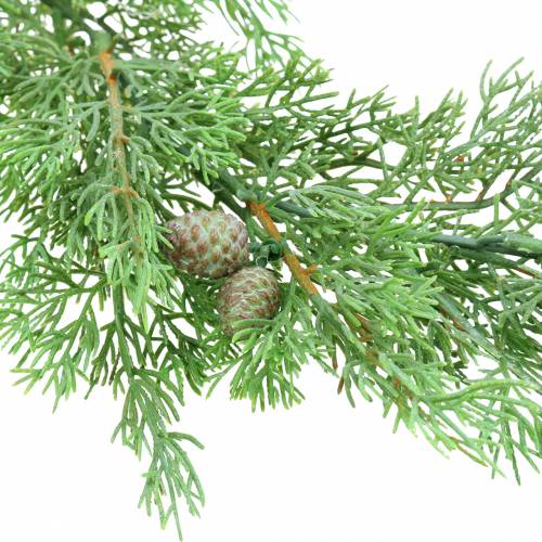 Floristik24 Decoratietak jeneverbes met kegels groen 110cm