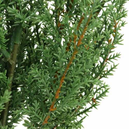 Floristik24 Juniper tak kunst groene decoratieve tak Kerst 39cm 6st